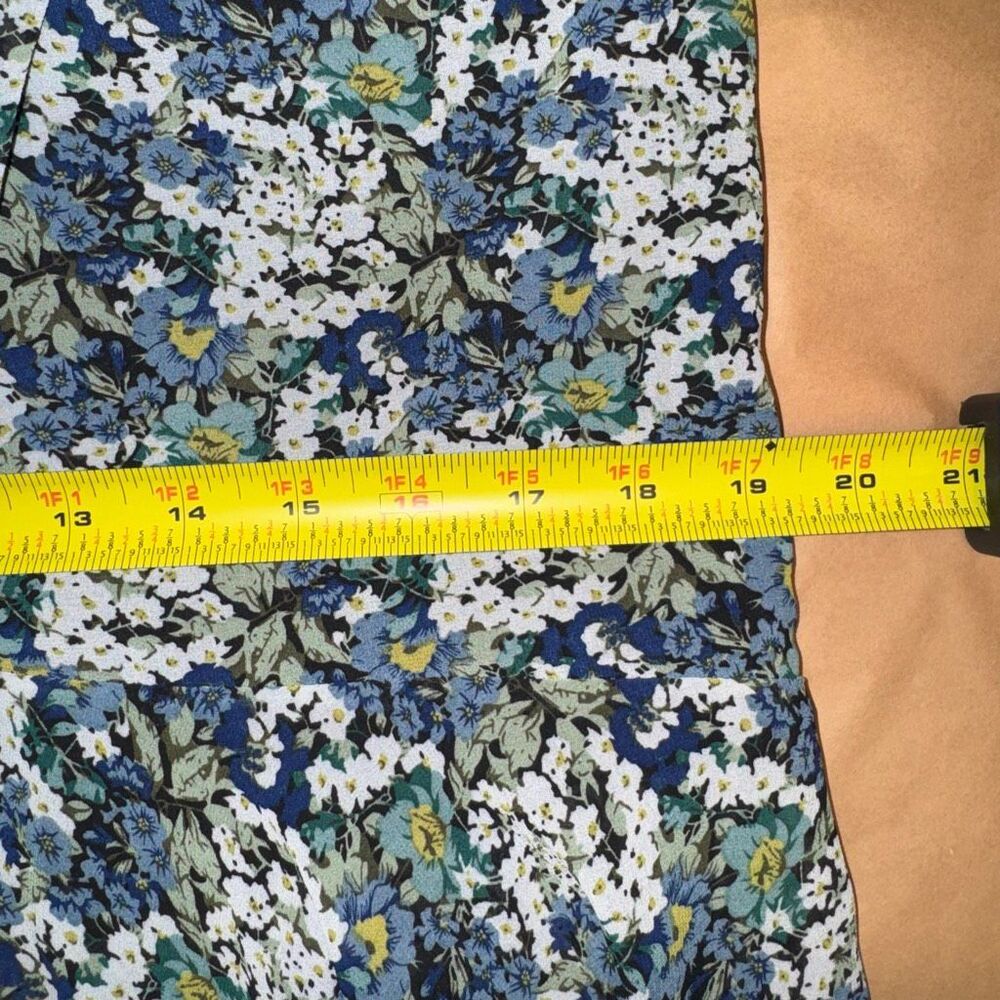 ASTR the Label Santorini One Shoulder Floral Midi Dress medium Anthropologie - Picture 12 of 12